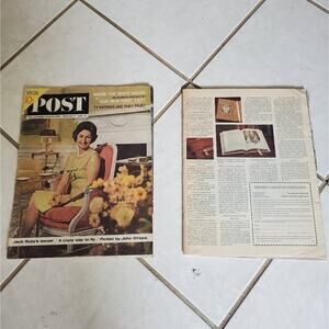 The Saturday Evening Post (February 8, 1964, Lady Bird Johnson